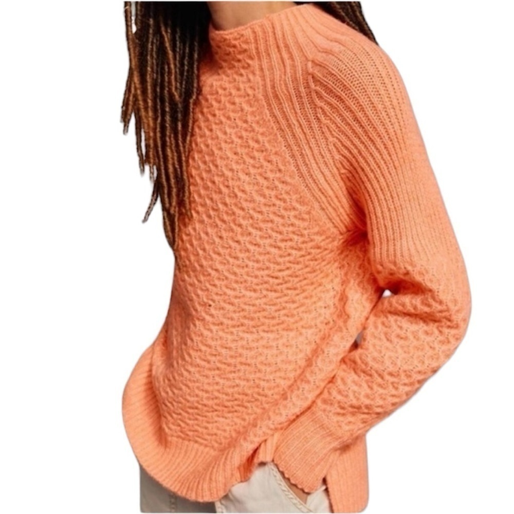 Anthropologie | Bia Mock Neck Alpaca Blend Sweater Size XS